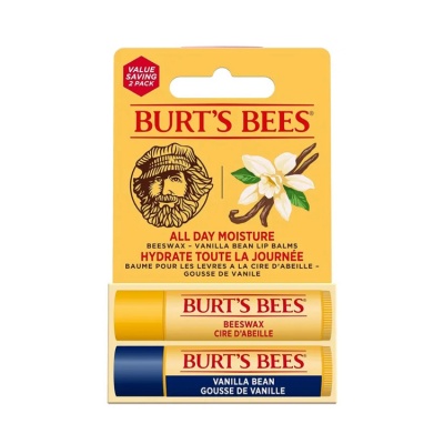 Burt's Bees Lip Balm Duo (Beeswax & Vanilla) (2 x 4.25g)